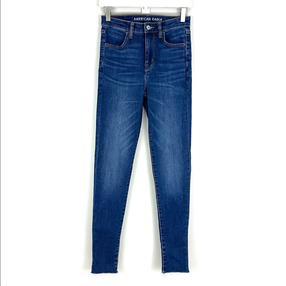 American Eagle Super Hi-Rise Jegging Crop Jean